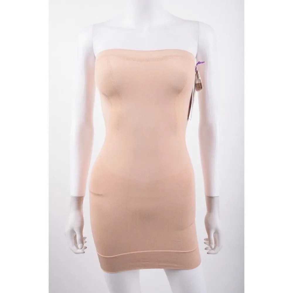 SPANX Star Power Womens High Half Slip Body Shaper Bodysuit S Nude 2025 NWT